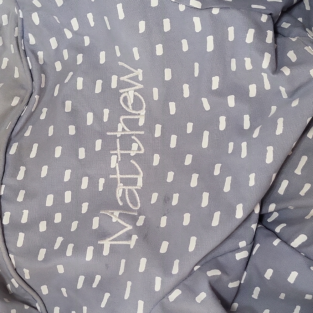 My First Pottery Barn chair cover